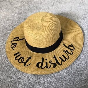 C.C. Boutique “Do Not Disturb” Hat kids brand new 50 SPF
